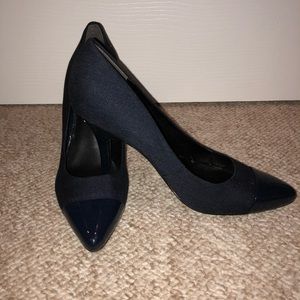 Nine West Navy Blue Pumps